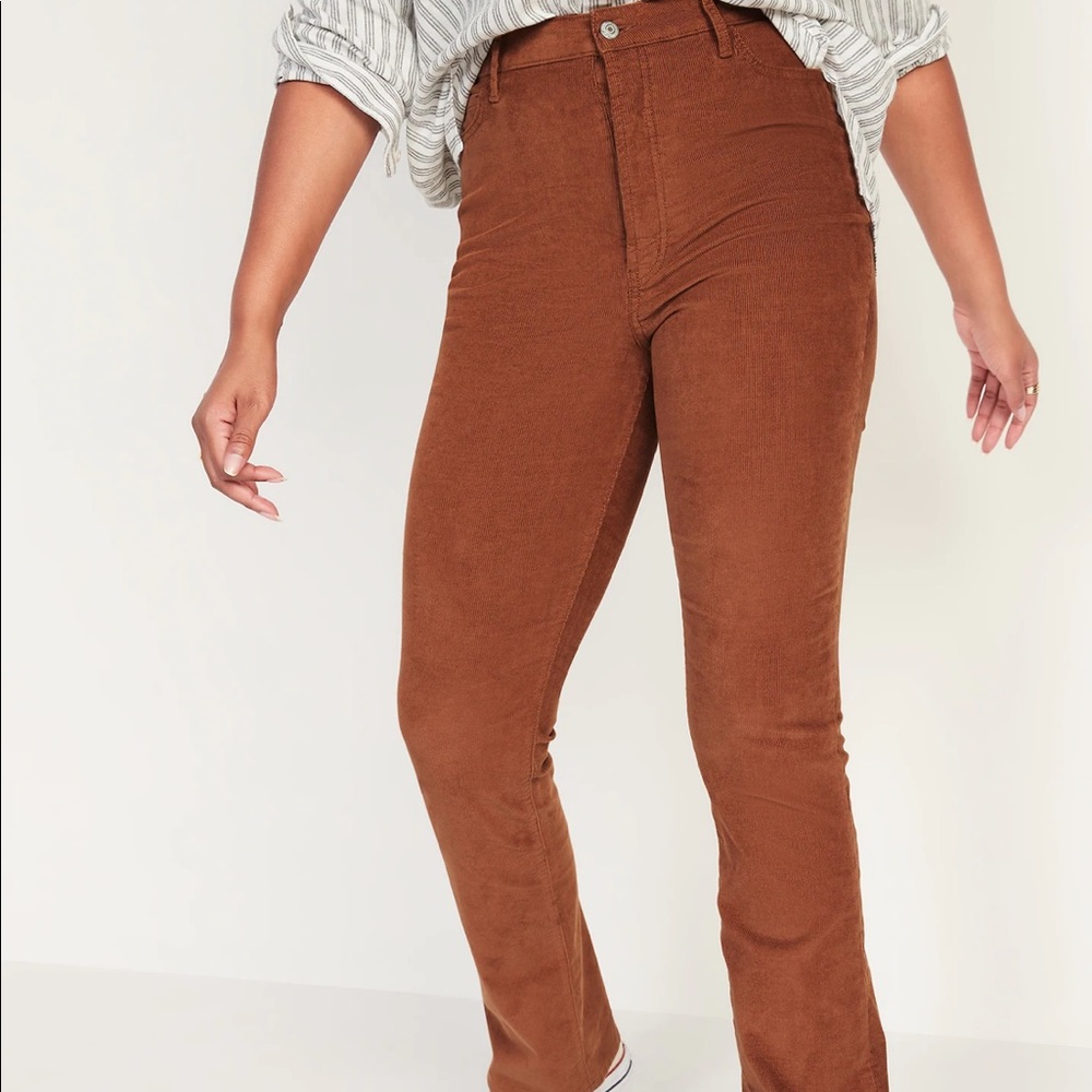 Old Navy Corduroy High Waisted Flare Pants